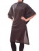 Rita - Our Reversible Kevlar-blend Chemical Cape in Black/Black, chemical side