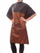Rita - Our Reversible Kevlar-blend Chemical Cape in Black/Copper, chemical side