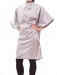 Rita - Our Reversible Kevlar-blend Chemical Cape in Black/Silver, color side