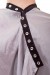 Nine (9!) metal snaps fit necks up to 24"