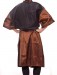 Gina - Our Iridescent Polyblend Wraparound Kimono in Copper, chemical back