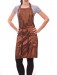 Ava - Our Iridescent Polyblend Apron in Copper