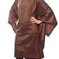 Lana - saloncapes.com's High Performance, Iridescent Polyblend Hair Cutting Cape in Brown