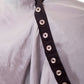 Nine (9!) metal snaps fit necks up to 24"