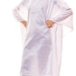 Lana - saloncapes.com's High Performance, Iridescent Polyblend Hair Cutting Cape in White