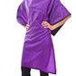 Purple Hair Cutting Capes - 2 capes in 1!