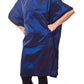Rooyal Blue Hair Cutting Capes - 2 capes in 1!