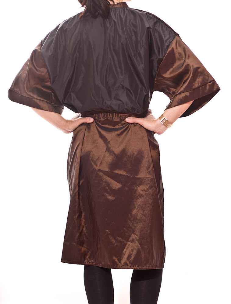 Client Smocks and Salon Robes in Brown