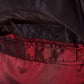 Detail of sewn-in belt on salon kimon smock