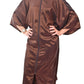 Zip Front Robes and Client Smocks in Brown