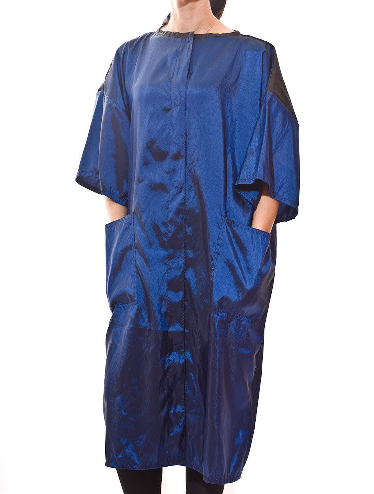 Salon Smocks in Royal Blue