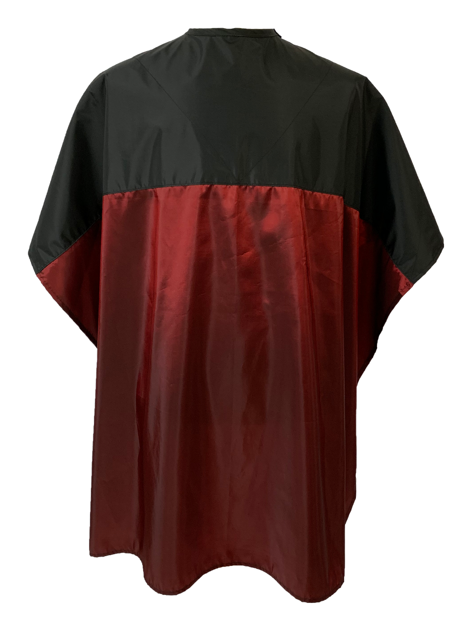 Reversible chemical capes in burgundy, chemical side