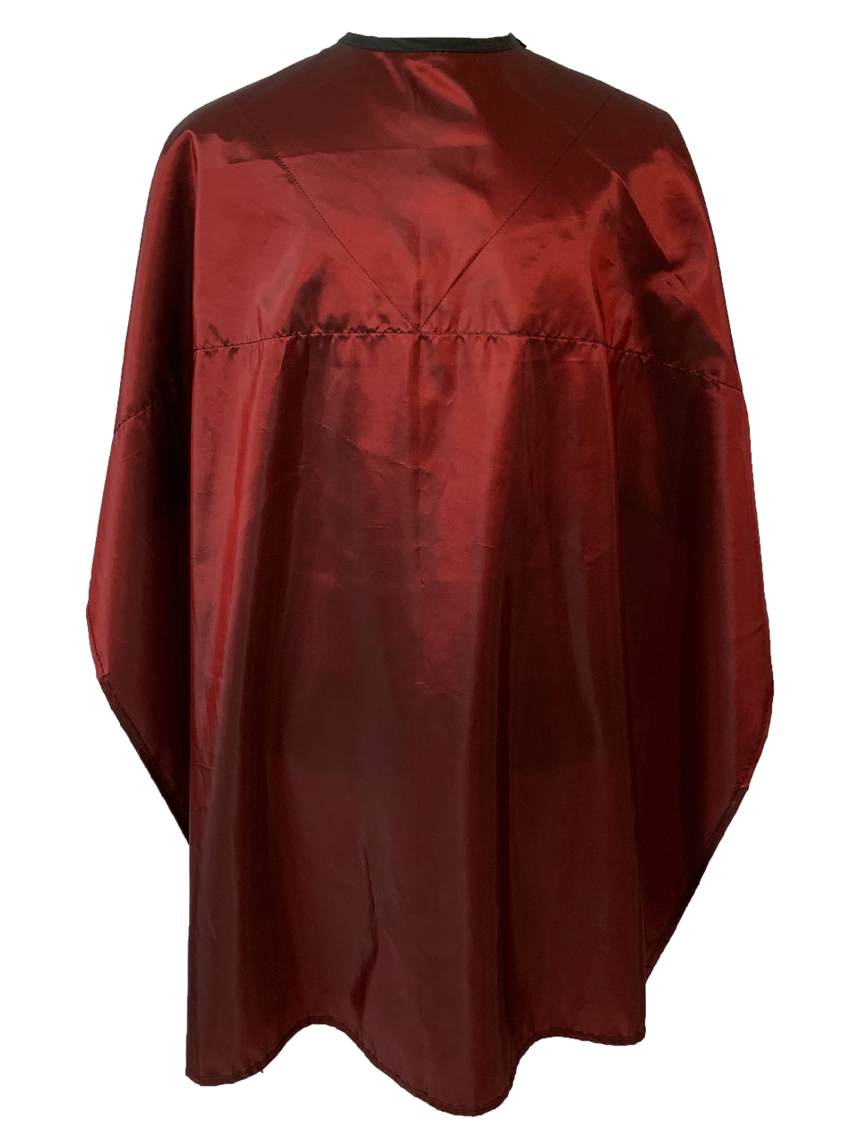 Reversible chemical capes in burgundy, color side