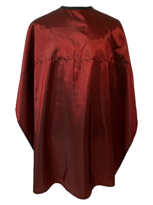Burgundy Hair Cutting Capes - 2 capes in 1!