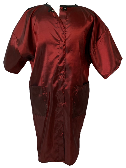 Salon Smocks in Burgundy