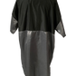 Snap Front Salon Smock in Silver