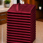 Baker’s Dozen stack of 13 folded Burgundy Iridescent Kimono Client Robes