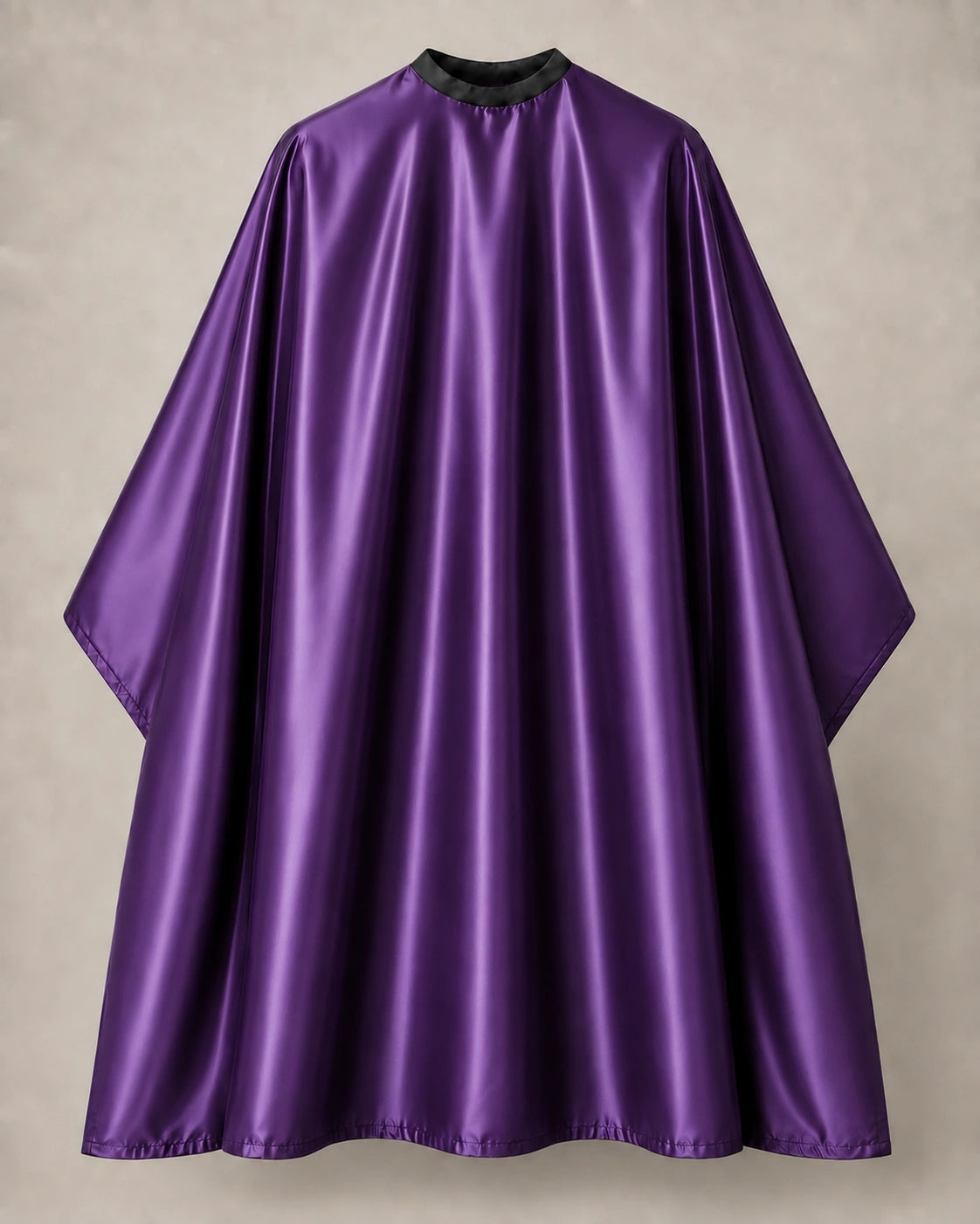 Copper iridescent SalonCapes cutting cape front view