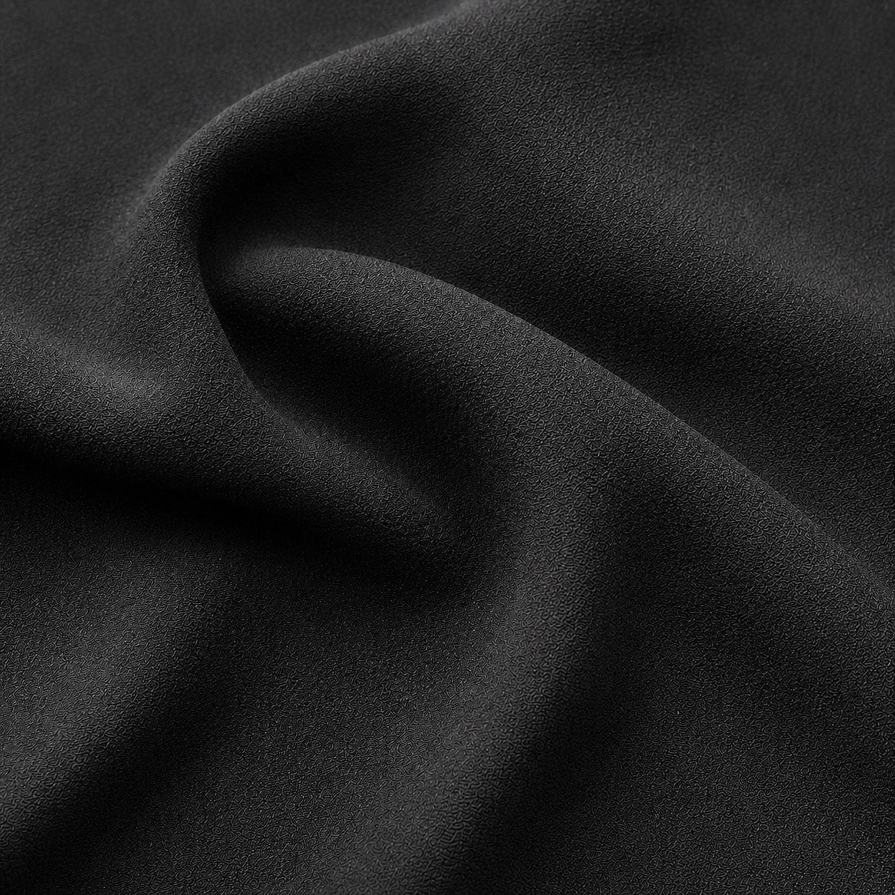 Black fabric swatch