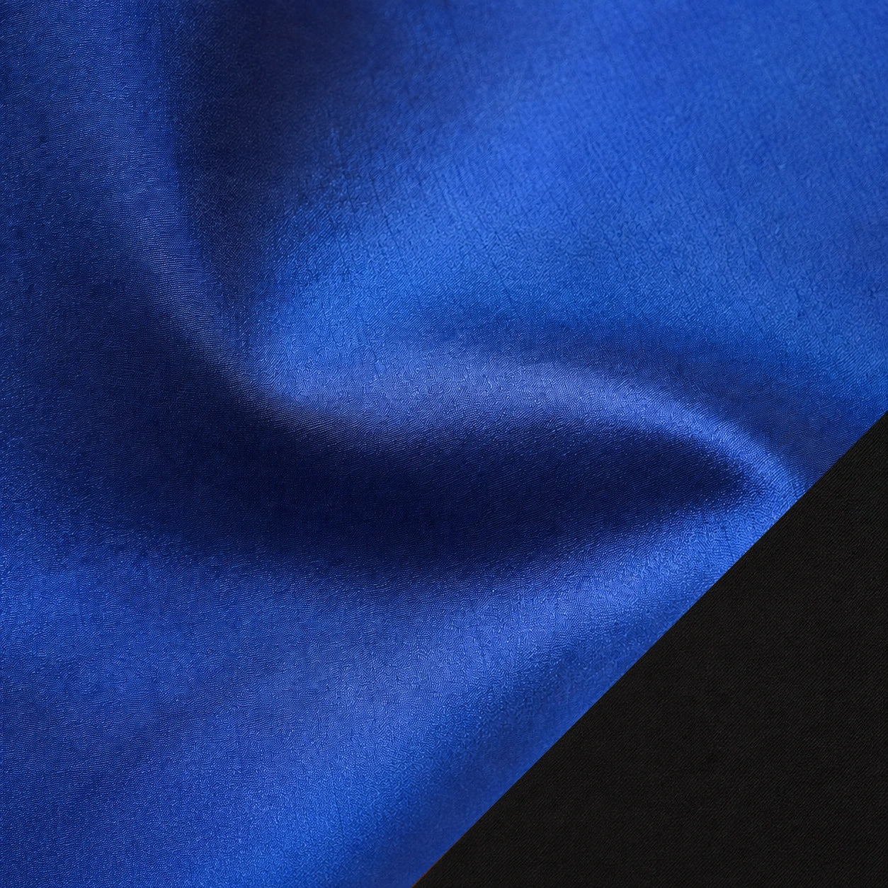 Royal Blue/Black fabric swatch