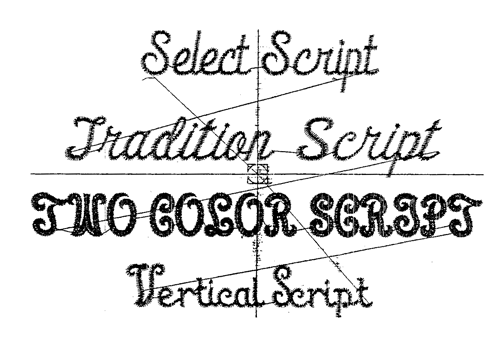 standard font samples